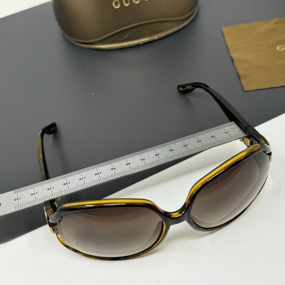 GUCCI Sunglasses Butterfly Tortoise shell GG 3061/S Italy 1934 Knight Logo main image 11